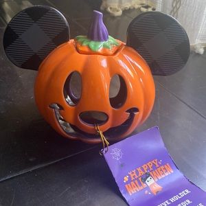 Mickey pumpkin Votive holder by Disney HALLOWEEN / FALL DECOR